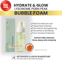 PDRN bubble foam 150 ML (gold salmon dna cleanser)