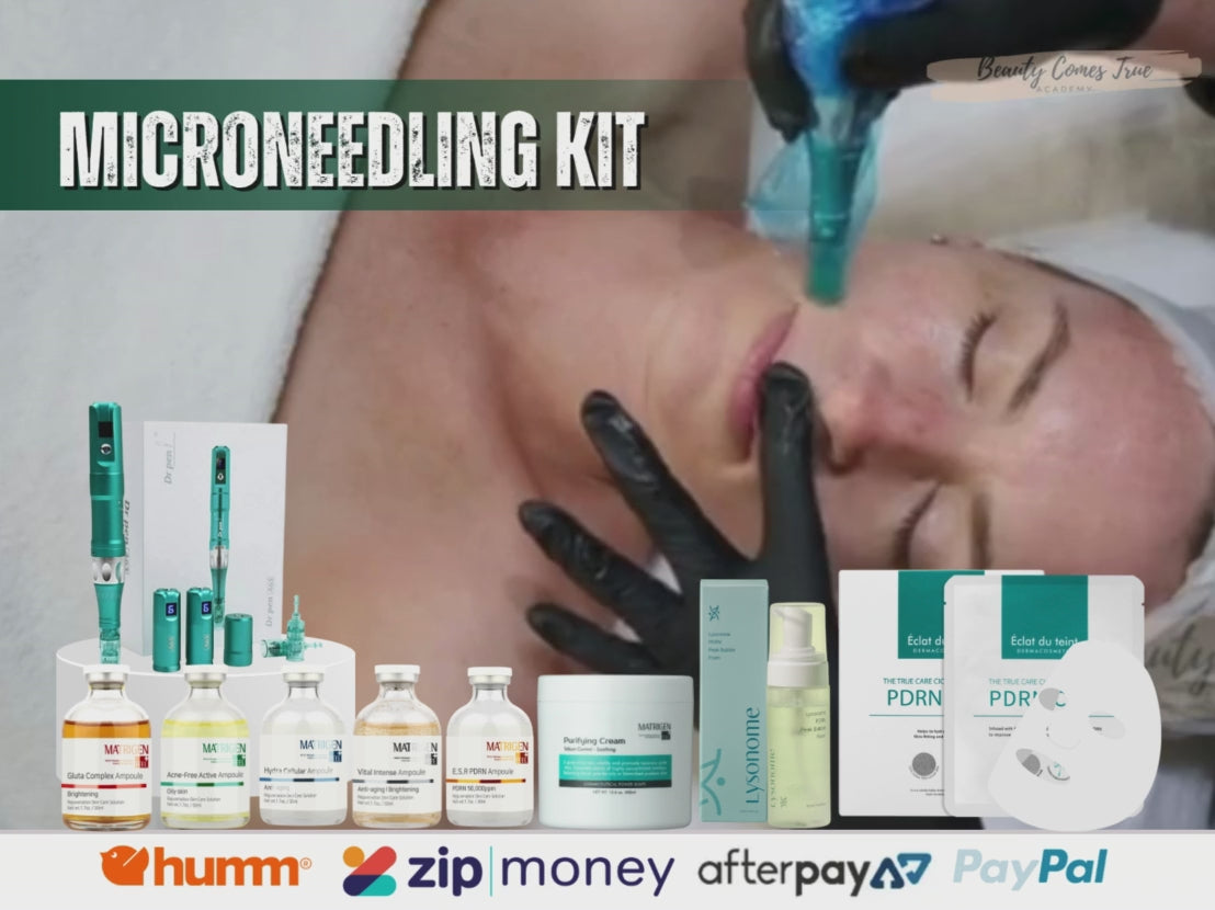 Load video: Microneedling course with Kit
