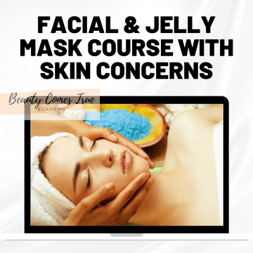 Facial +skin care + Jelly mask course with skin concerns