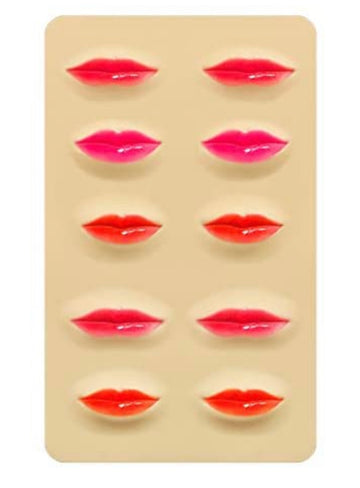 Lip blush practise sheets - Beauty Comes True Academy