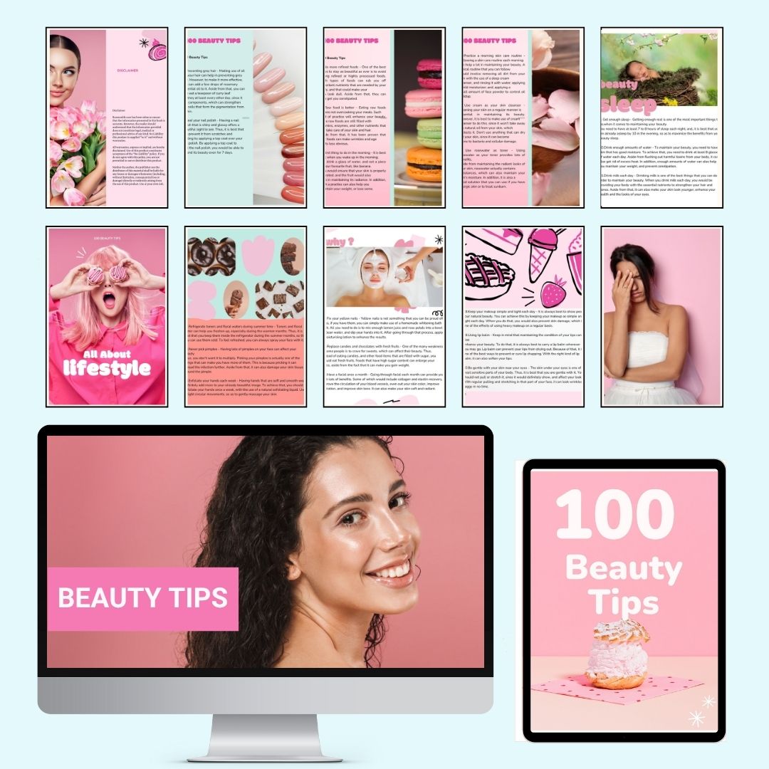 100 Beauty Tips Manual