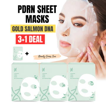 3 + 1 Deal Salmon dna PDRN sheet mask (dewy plump skin)