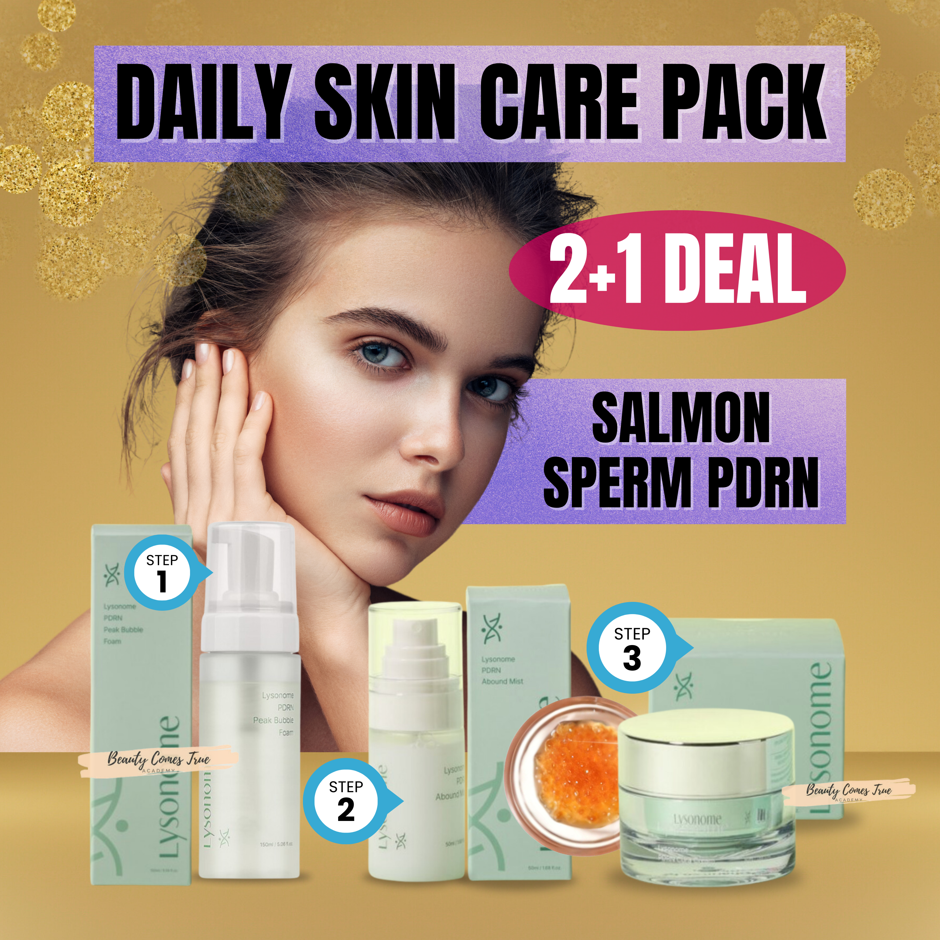 1 + 1 Daily skin care routine