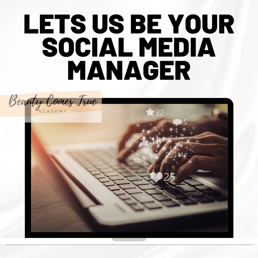 Let us be your social media manager for 1 month