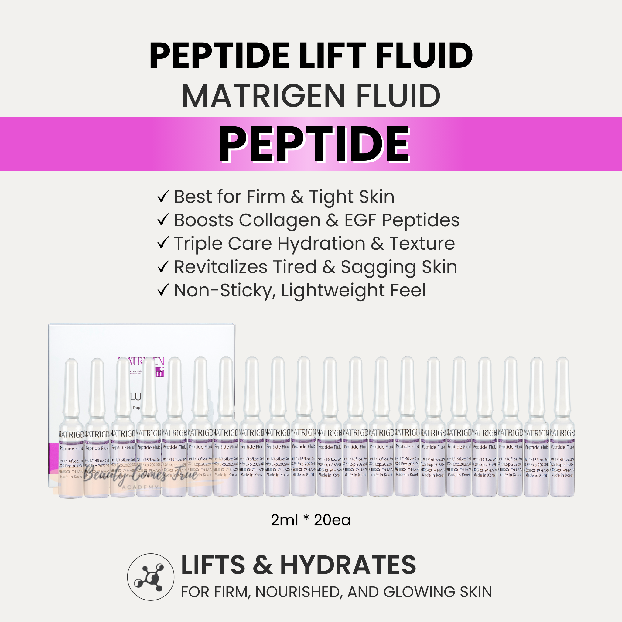 Peptide Fluid 2ml x 20