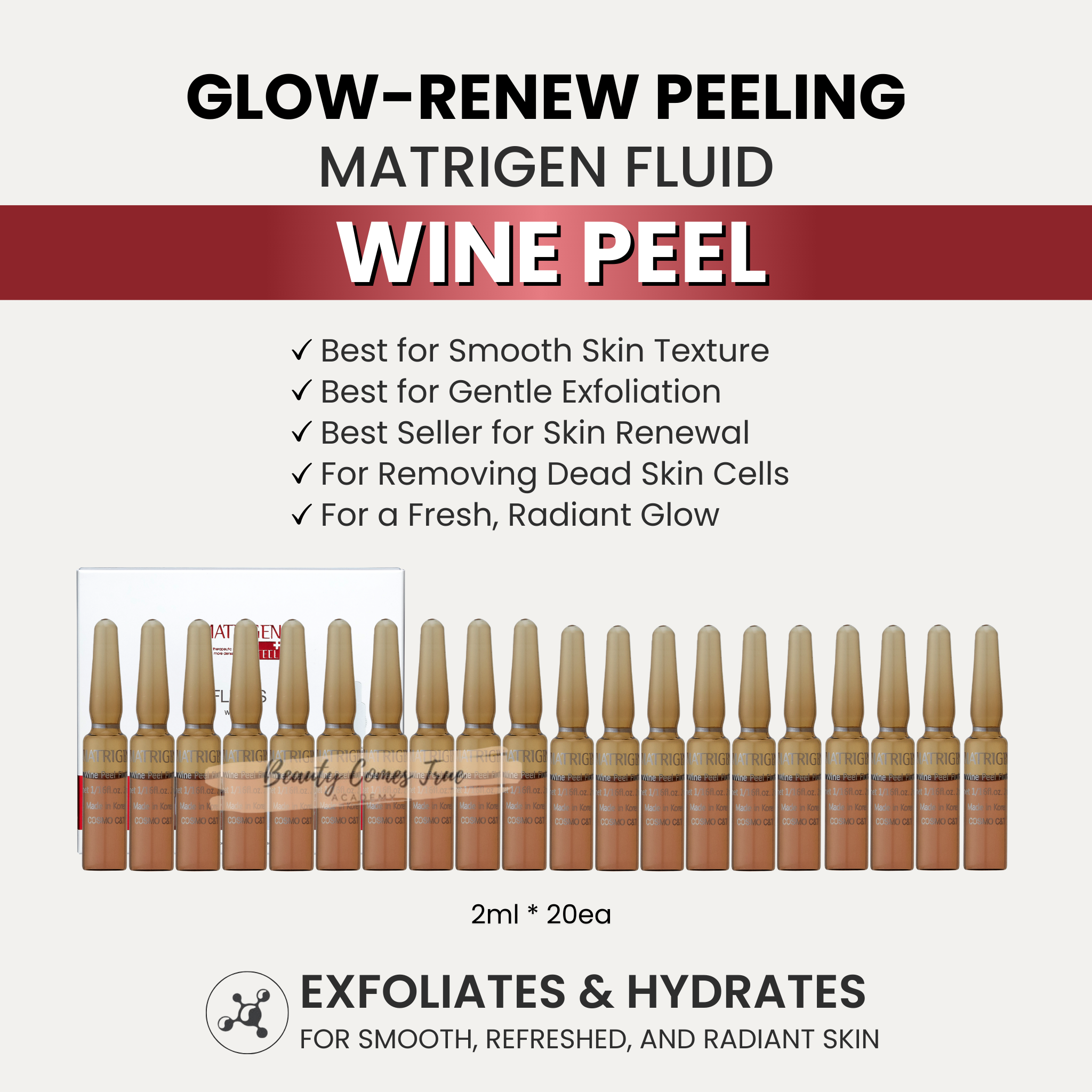 Wine Peel Fluid 2ml x 20