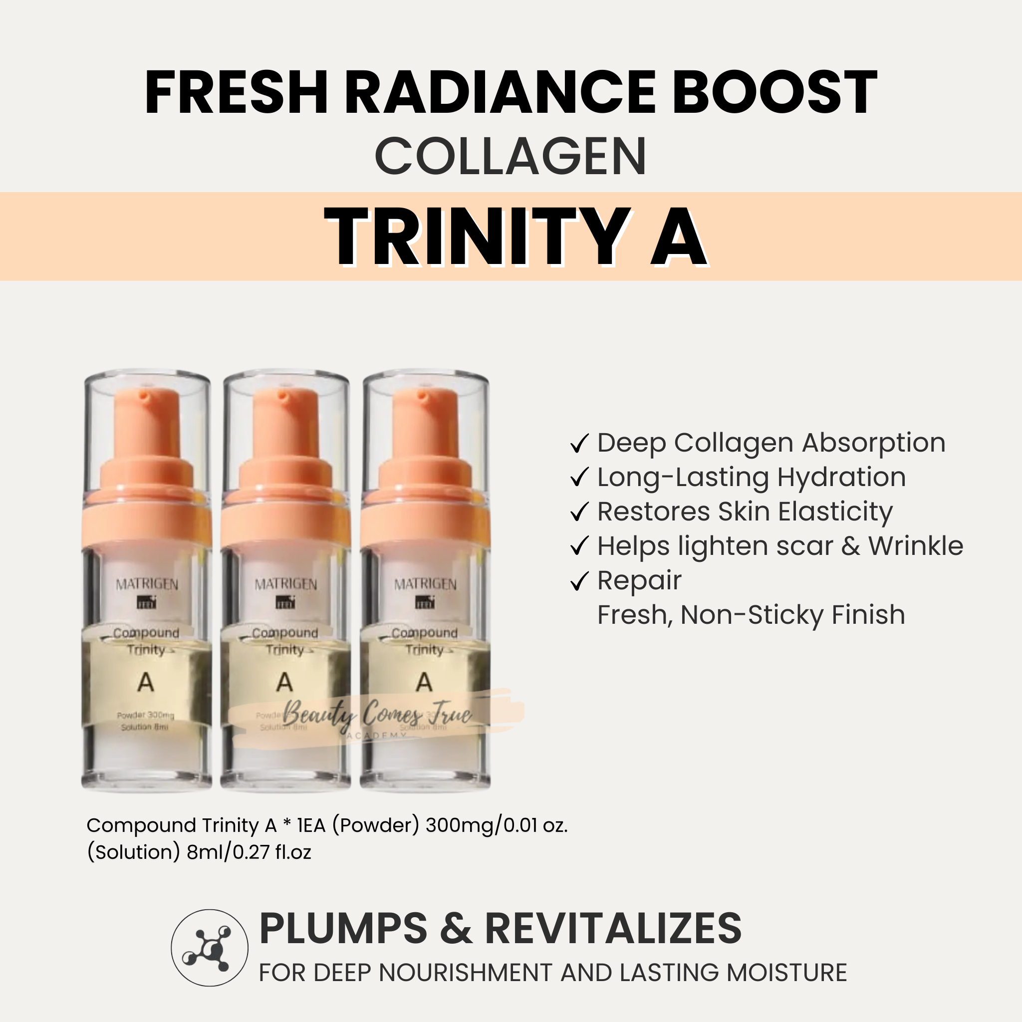 Trinity A Collagen (VITAMIN A)