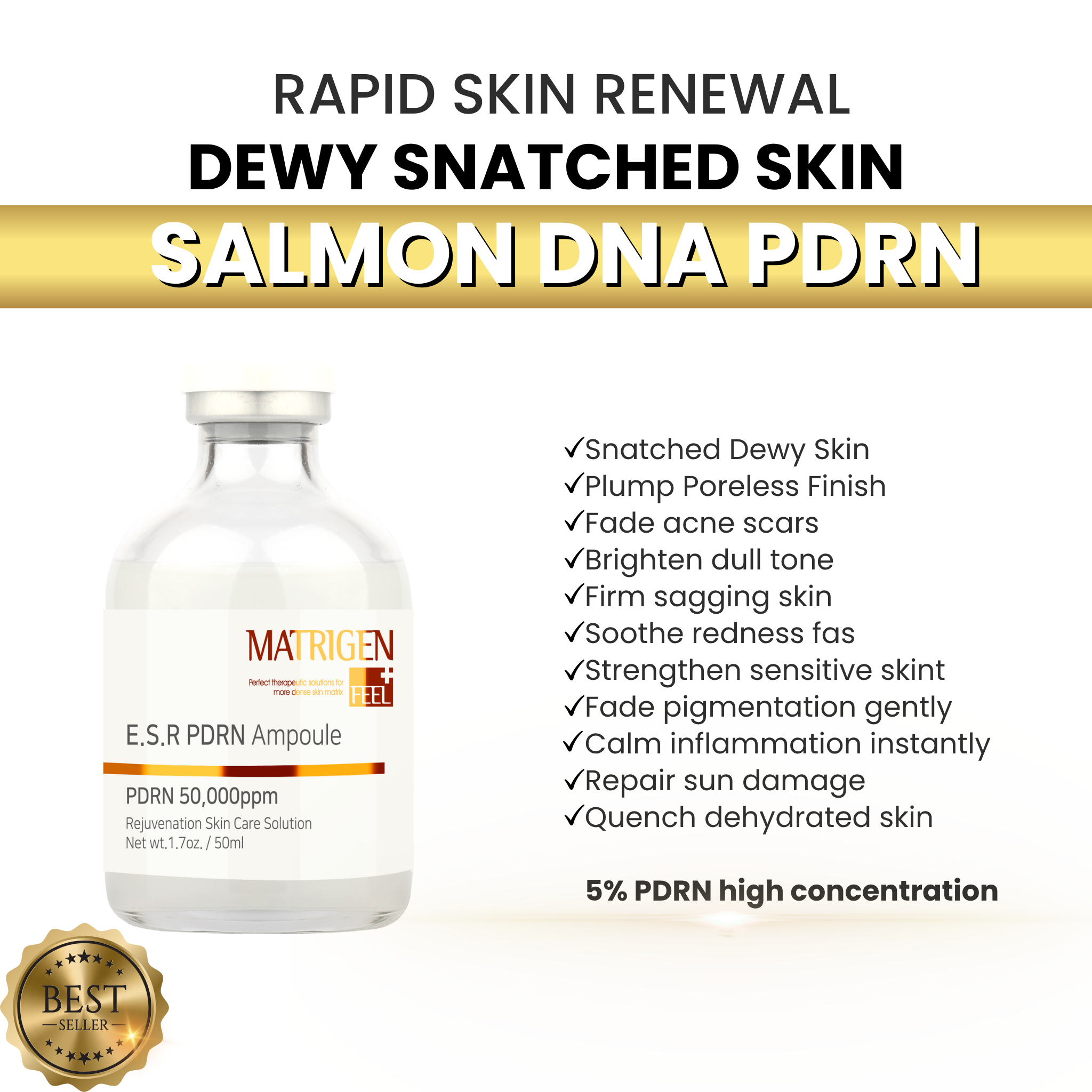 Salmon DNA - PDRN 50ml        ⭐BEST SELLER⭐