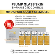 Bi-Phase 99.9% gold serum + stem cell 5 X 10ml