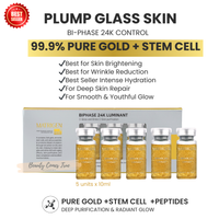 24k Gold salmon dna + stem cell 5 X 10ml