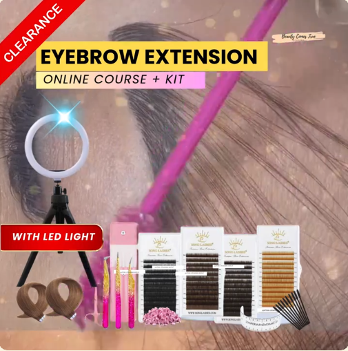 Eyebrow extension kit  only (clearance)