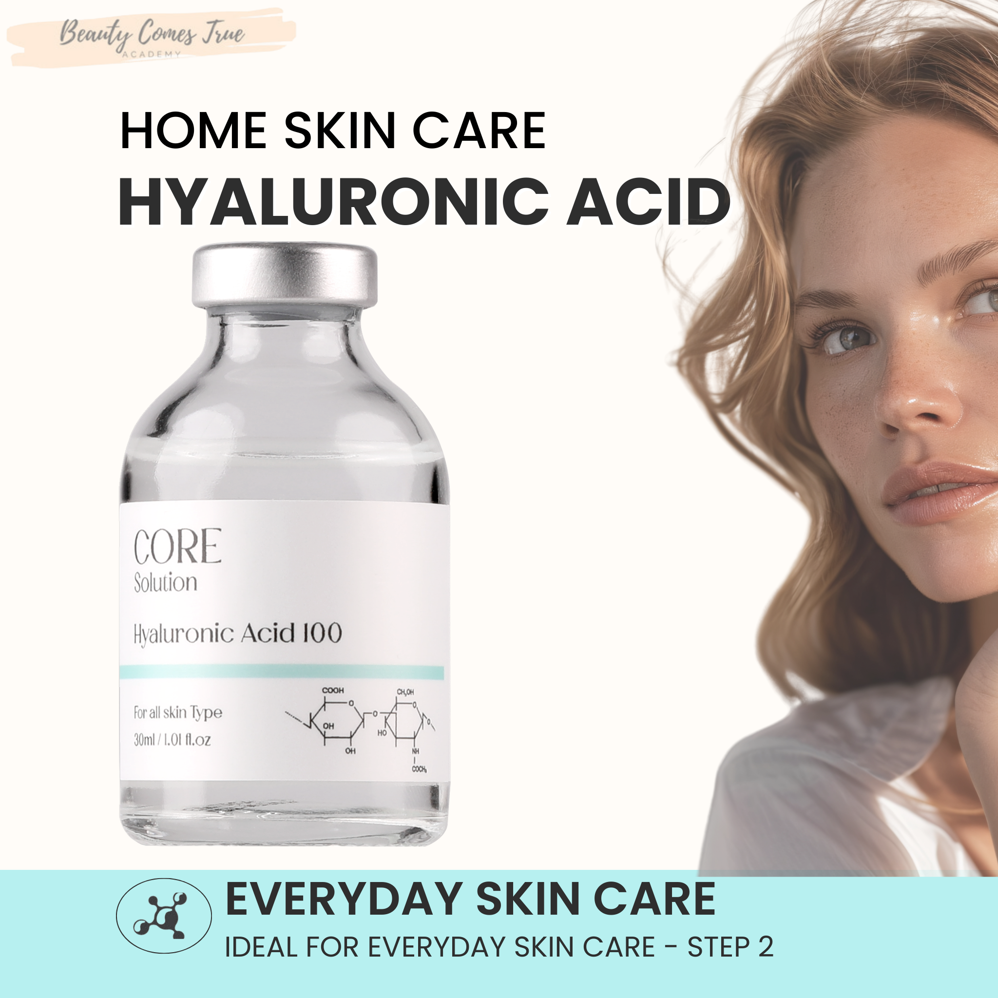 Hyaluronic serum CORE (home skin care)