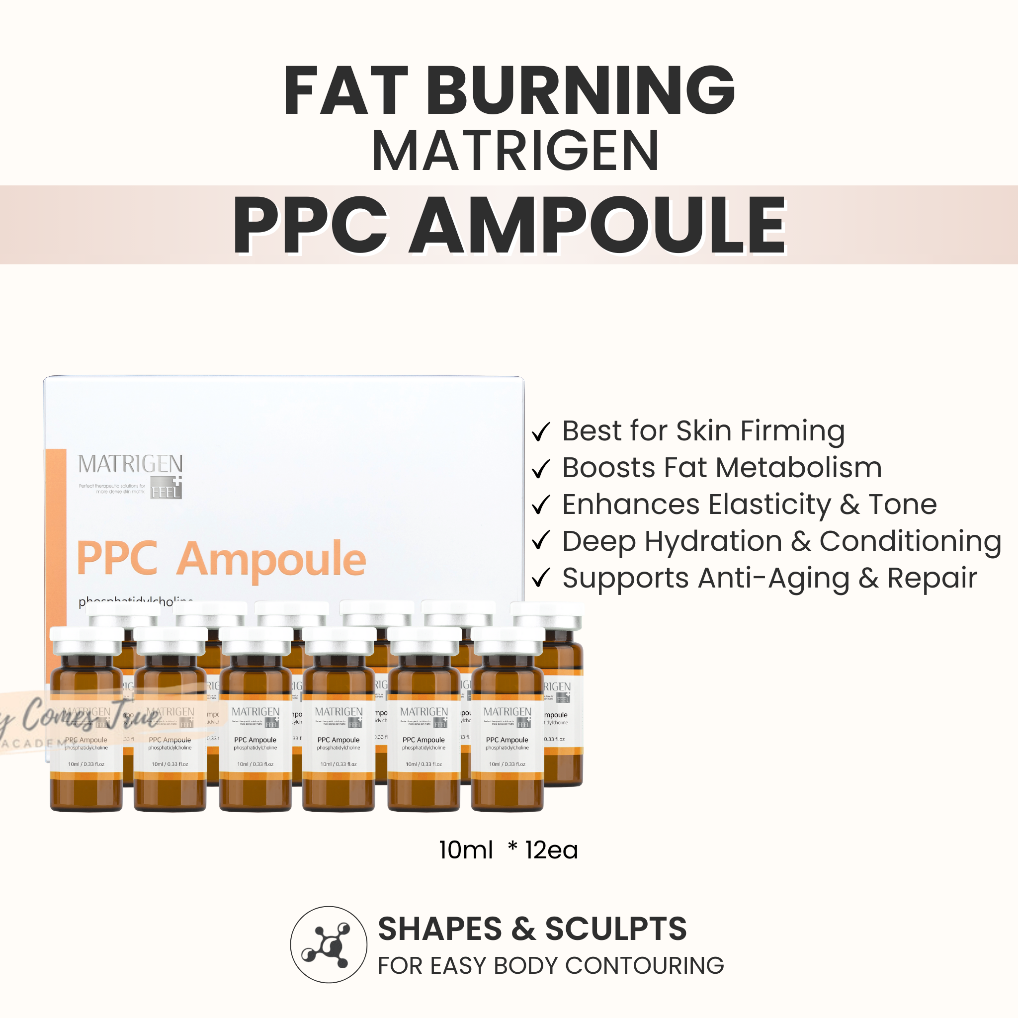 Fat burning PPC (cellulite & fat) 12 x 10ml