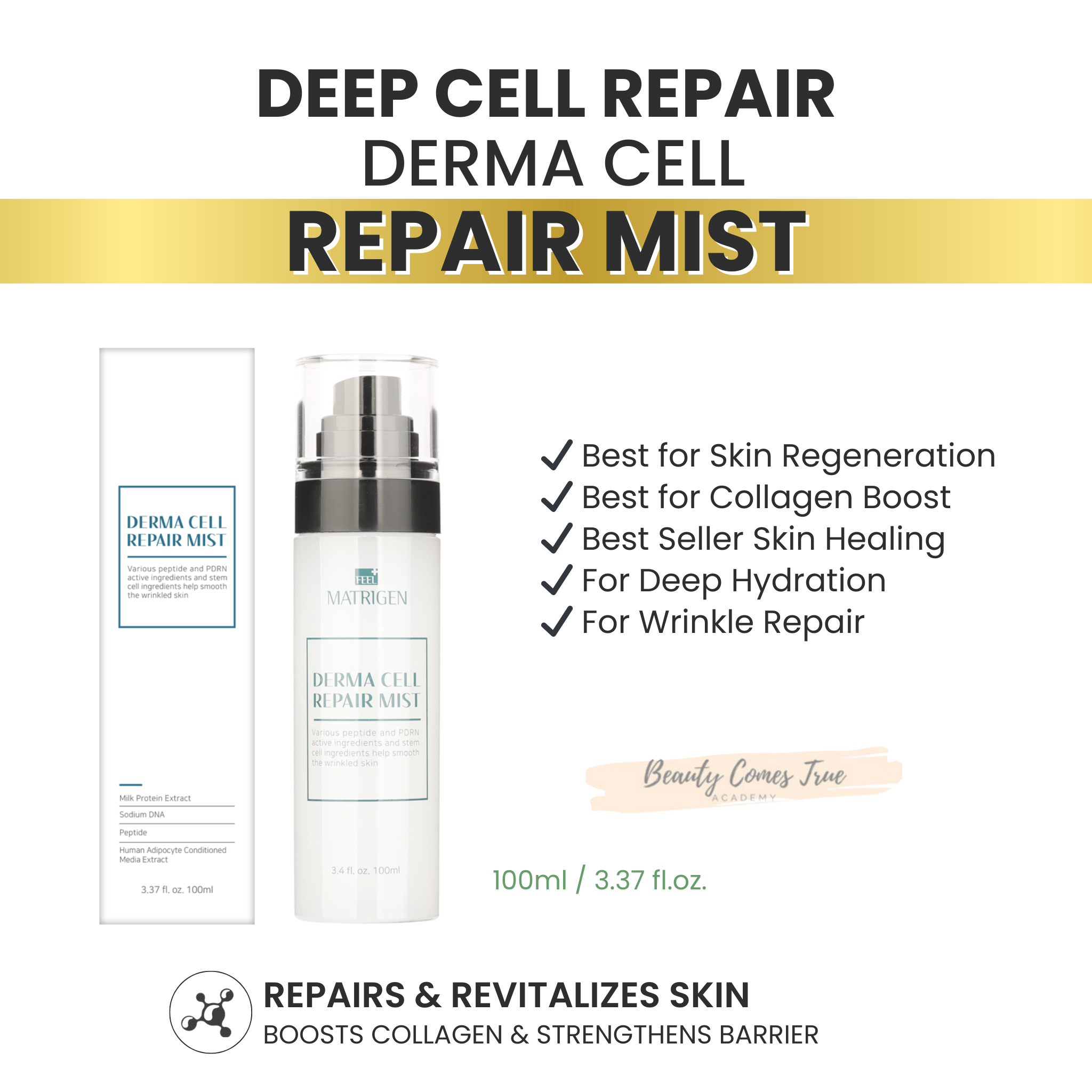Derma Cell Repair Mist 100ml (2 left)