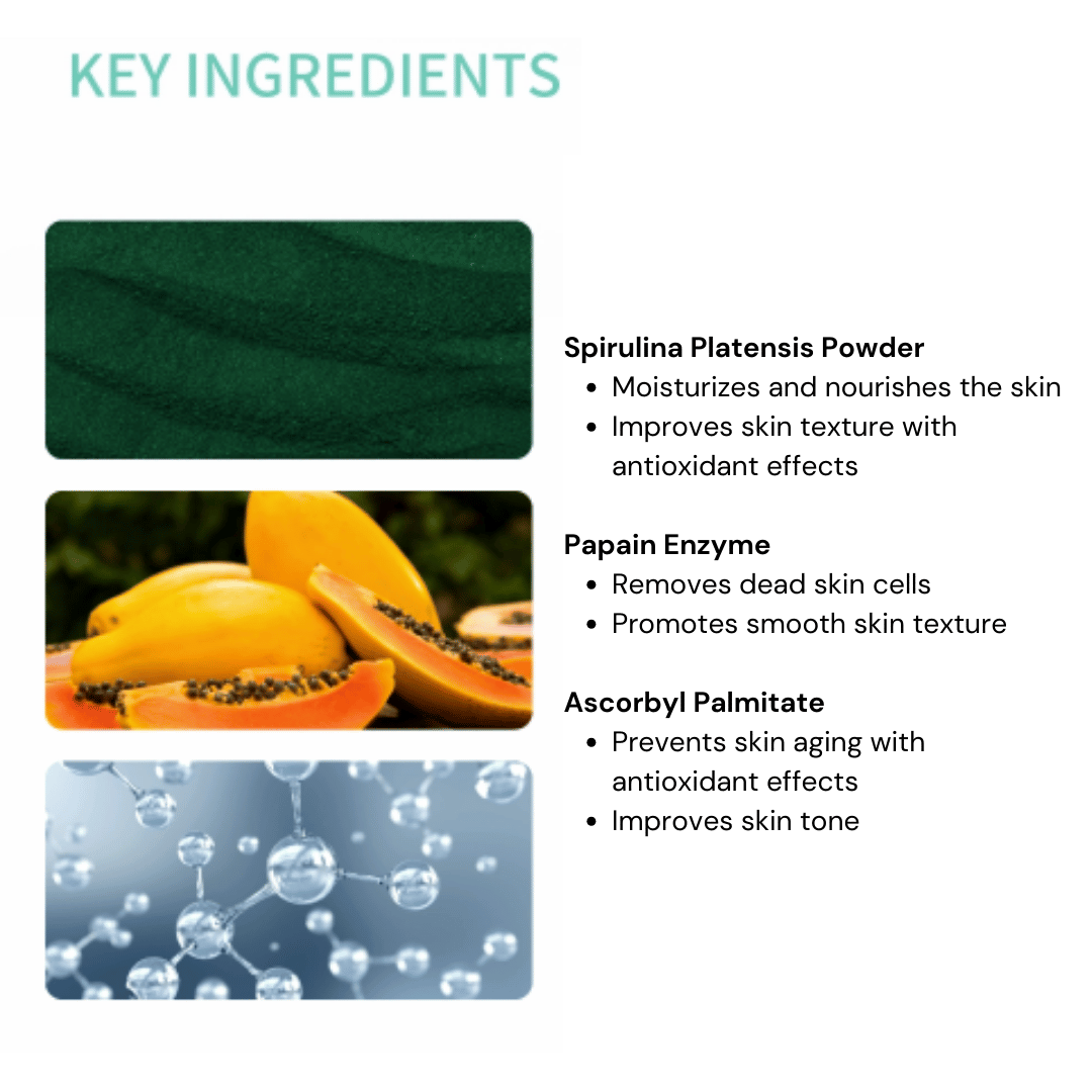 Spirulina Enzyme Cleanser 80g (presale price)