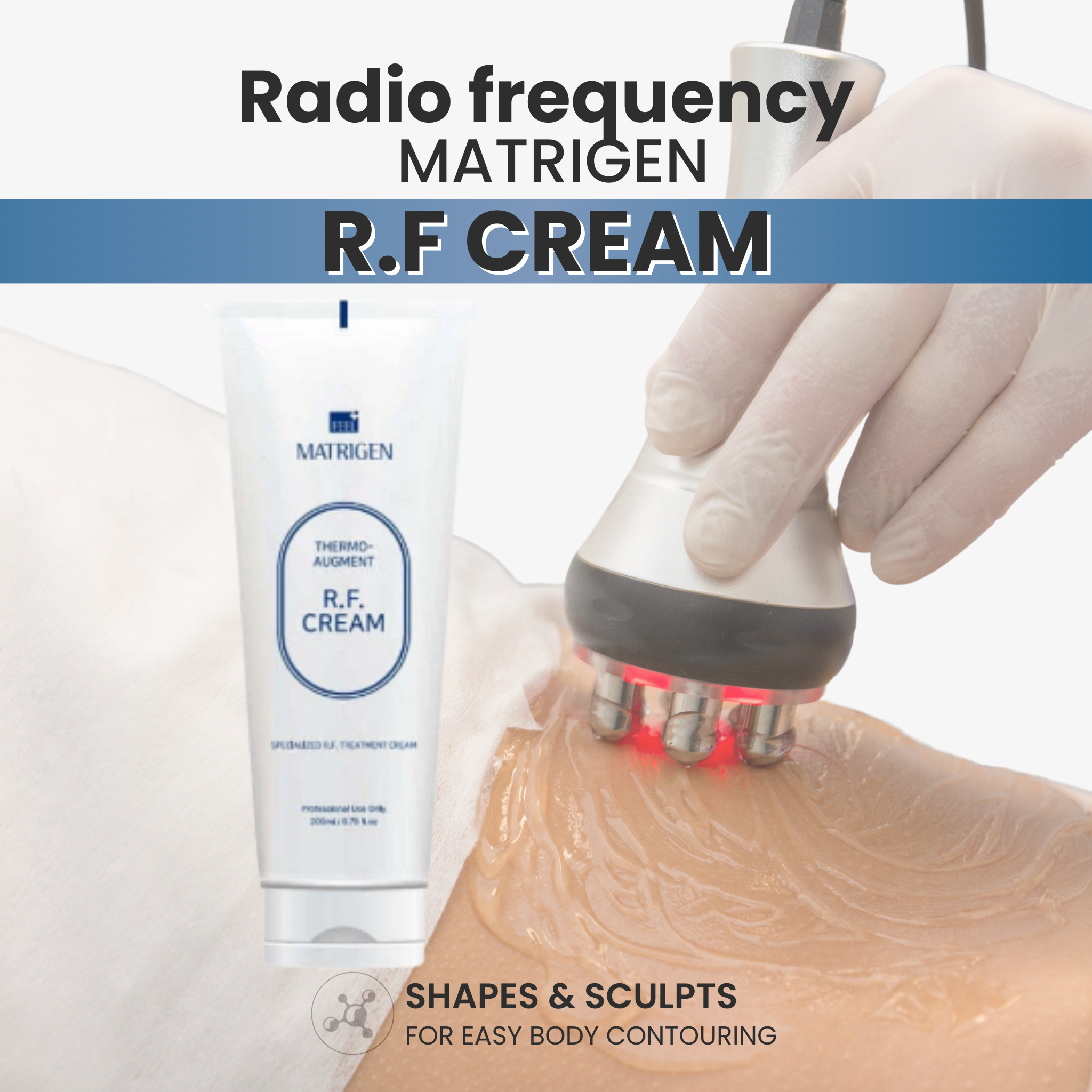Matrigen RF Cream – Professional cream for Radio frequency – 200 ml