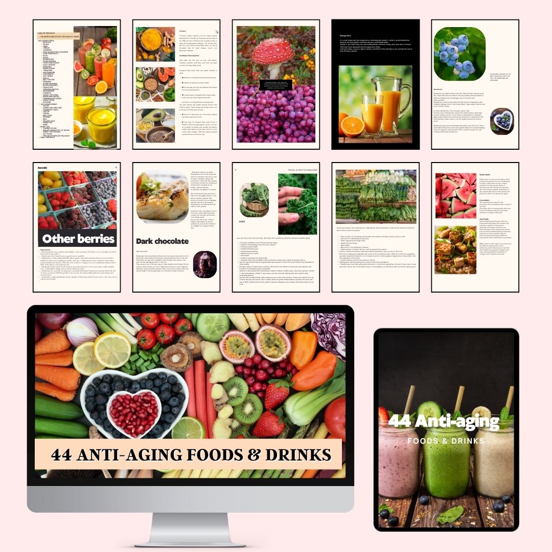 44 Anti Aging Food & Drinks Manual