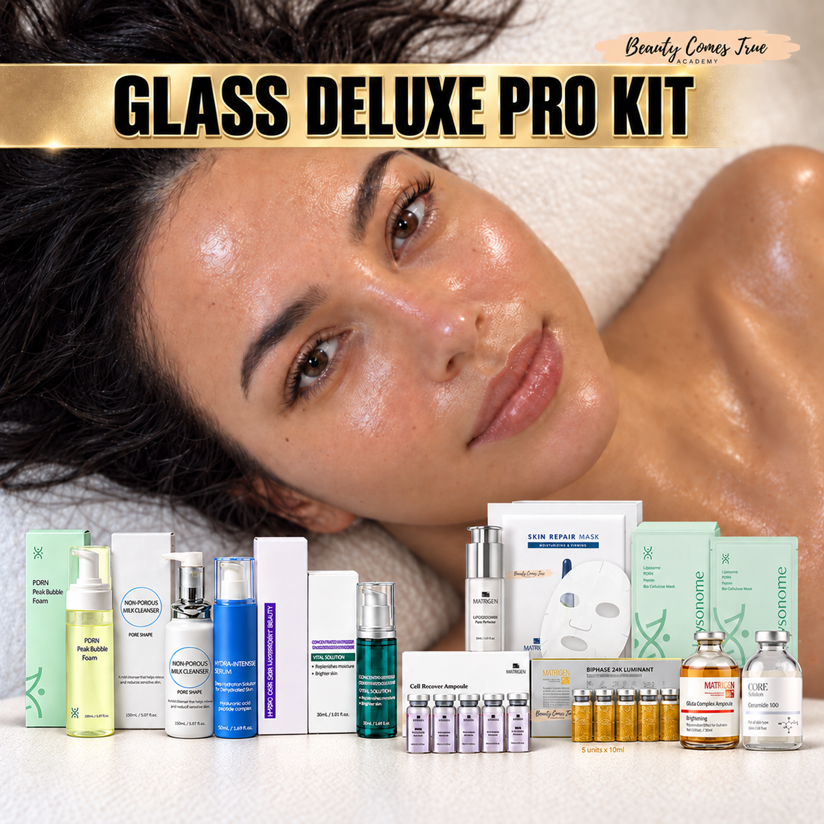 Glass skin facial kit