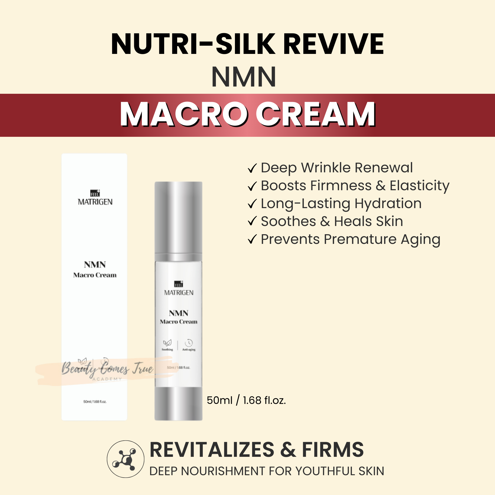 NMN Macro cream 50ml Anti-aging cream