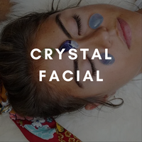 Crystal healing facial course