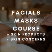 Facial +skin care + Jelly mask course with skin concerns (comprehensive course)