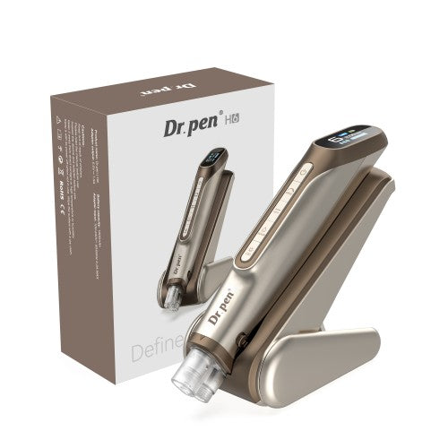 Hydra Pen H6 Advanced Serum Infusion Microneedling Pen with LED **GOLD**