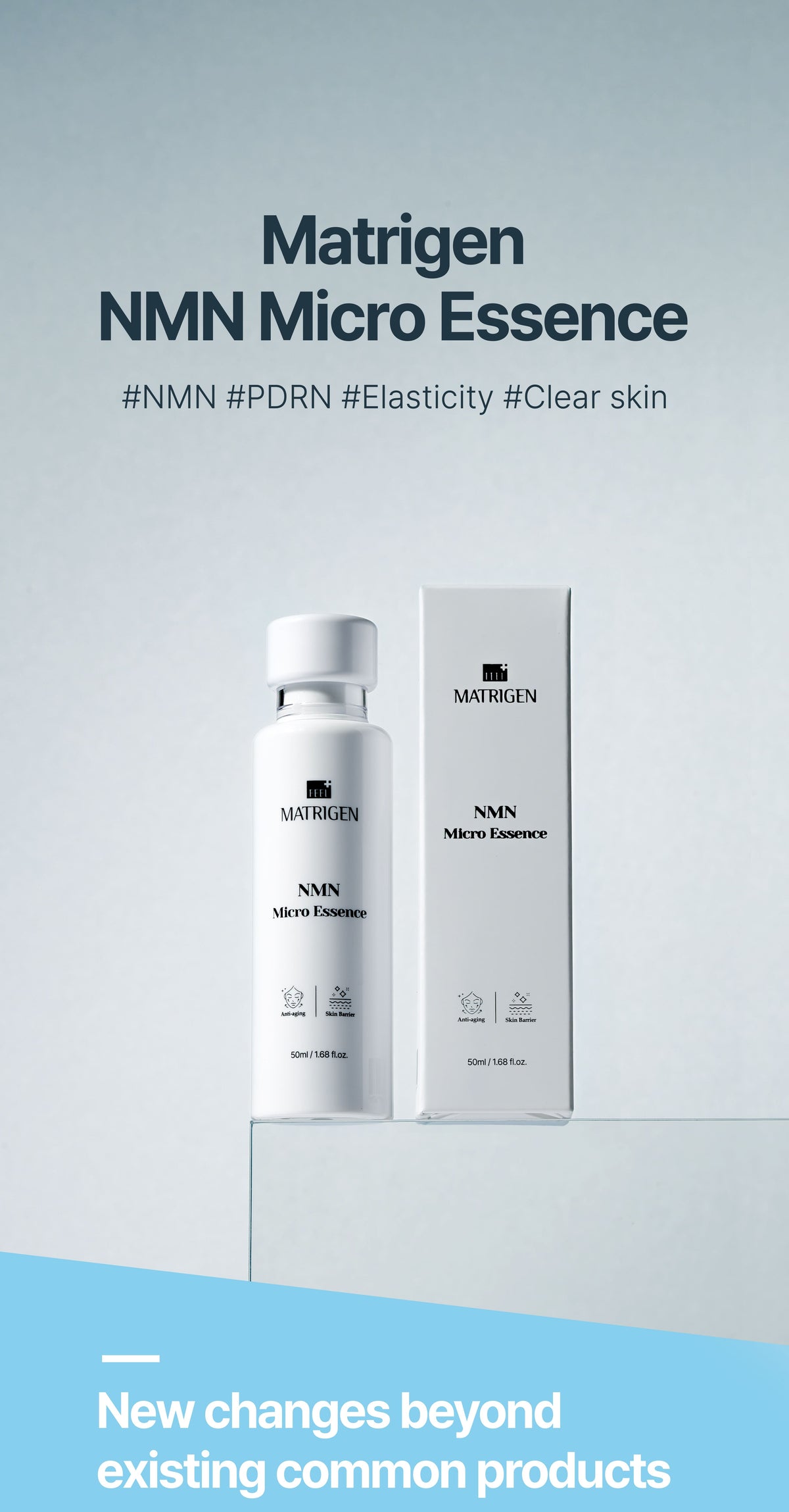 Matrigen NMN Macro Essence in natural light