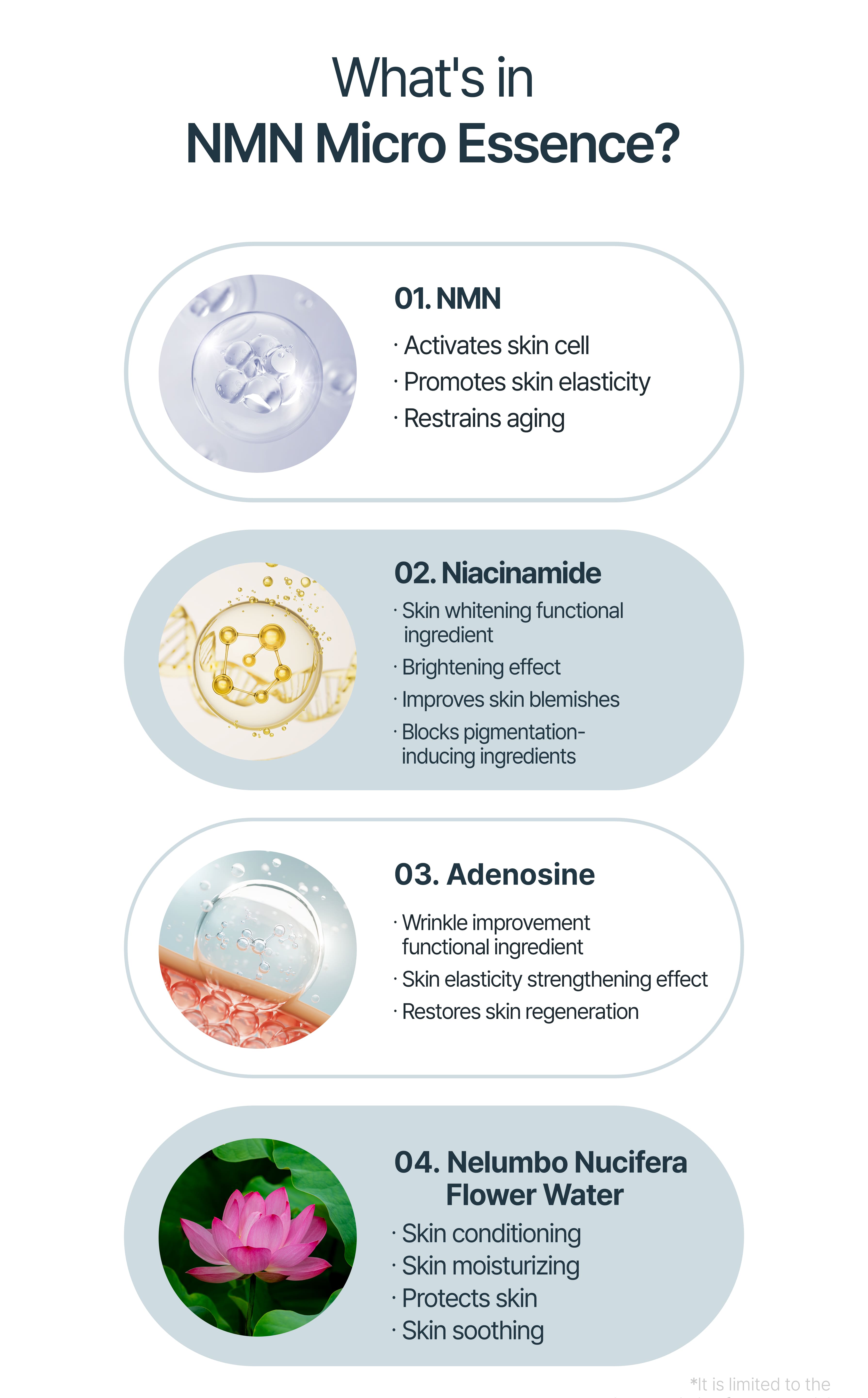 NMN Macro ESSENCES 50ml (glass skin serum)