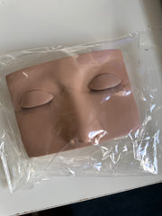 Eyelash practice face & eyelid (1 left)