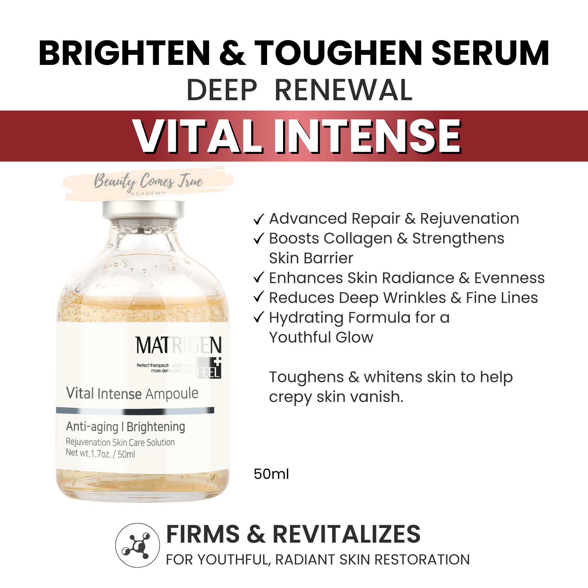 Vital Intense Ampoule with 7 PEPTIDES