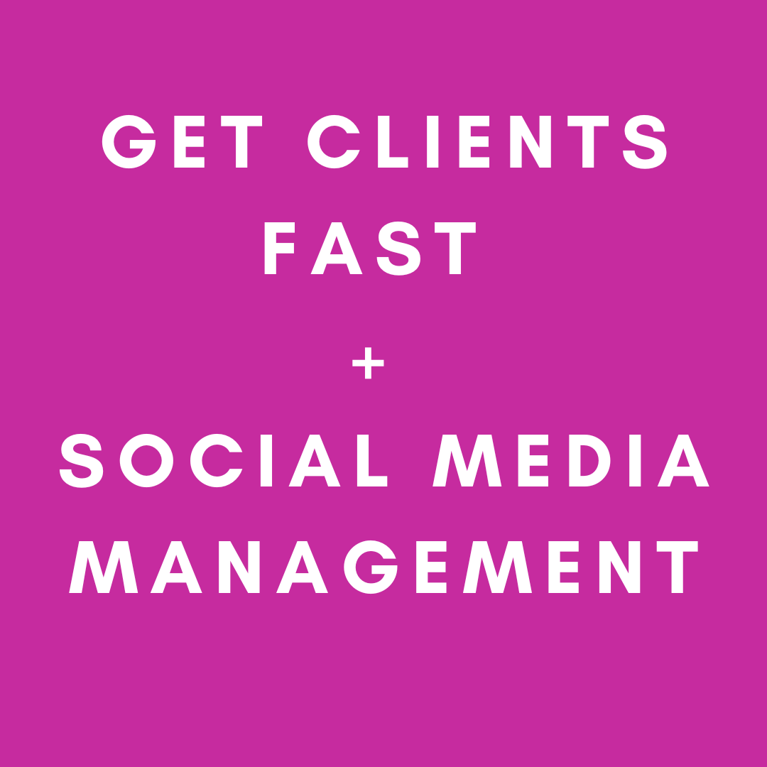 Silver: Get clients fast & let us be your social media manager + facebook ads + google rank organically