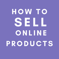 Sell online products (ecommerce)