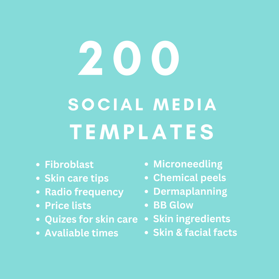 150 mixed social media templates
