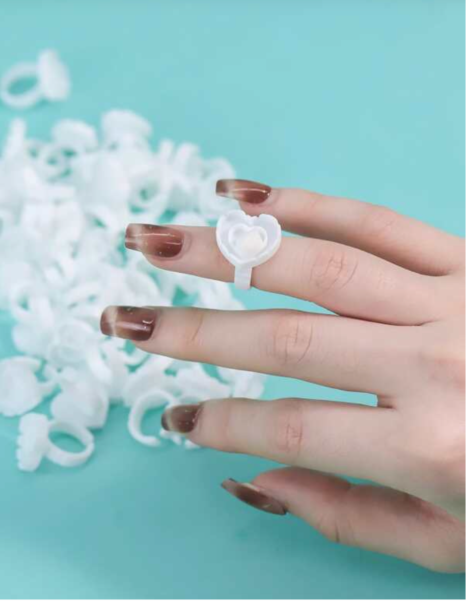 heart glue ring x 100 (3 left)