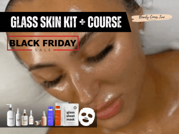 Glass skin course + facial kit (2 left)