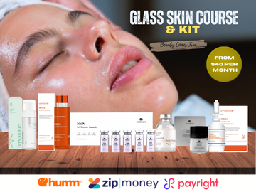 Glass skin course +  facial kit