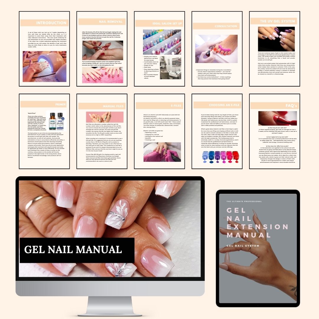Gel Nail Extension Manual