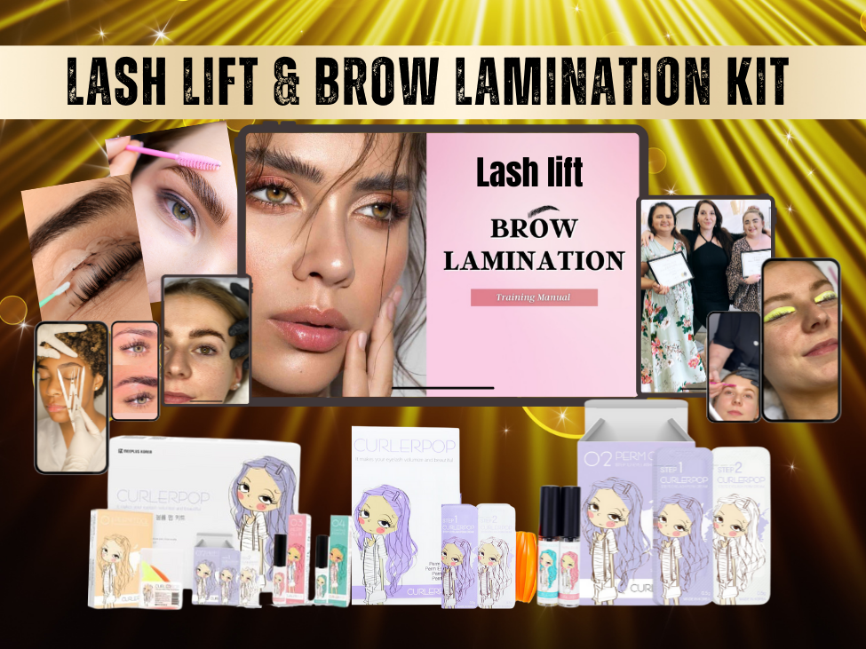 Brow Lamanation & lash lift kit course + kit