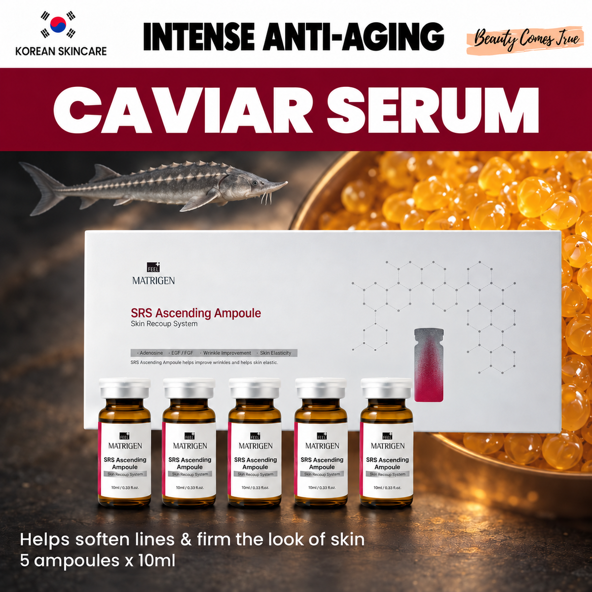 Matrigen SRS caviar serum — Beauty Comes True