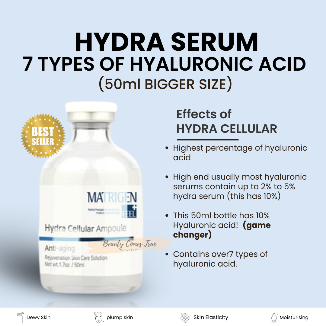 Hydra Cellular 50ml 7 layered serum 50ml BIGGER SIZE (best seller) (3 left)