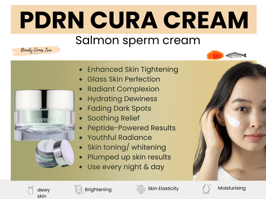 PDRN Cura Cream (gold salmon dna) dewy skin