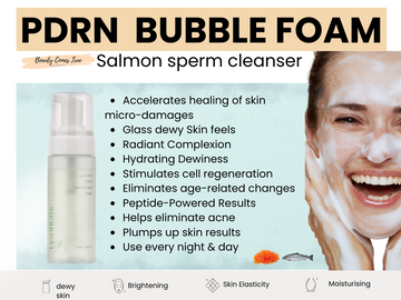 PDRN peak bubble foam 150 ML (gold salmon dna)