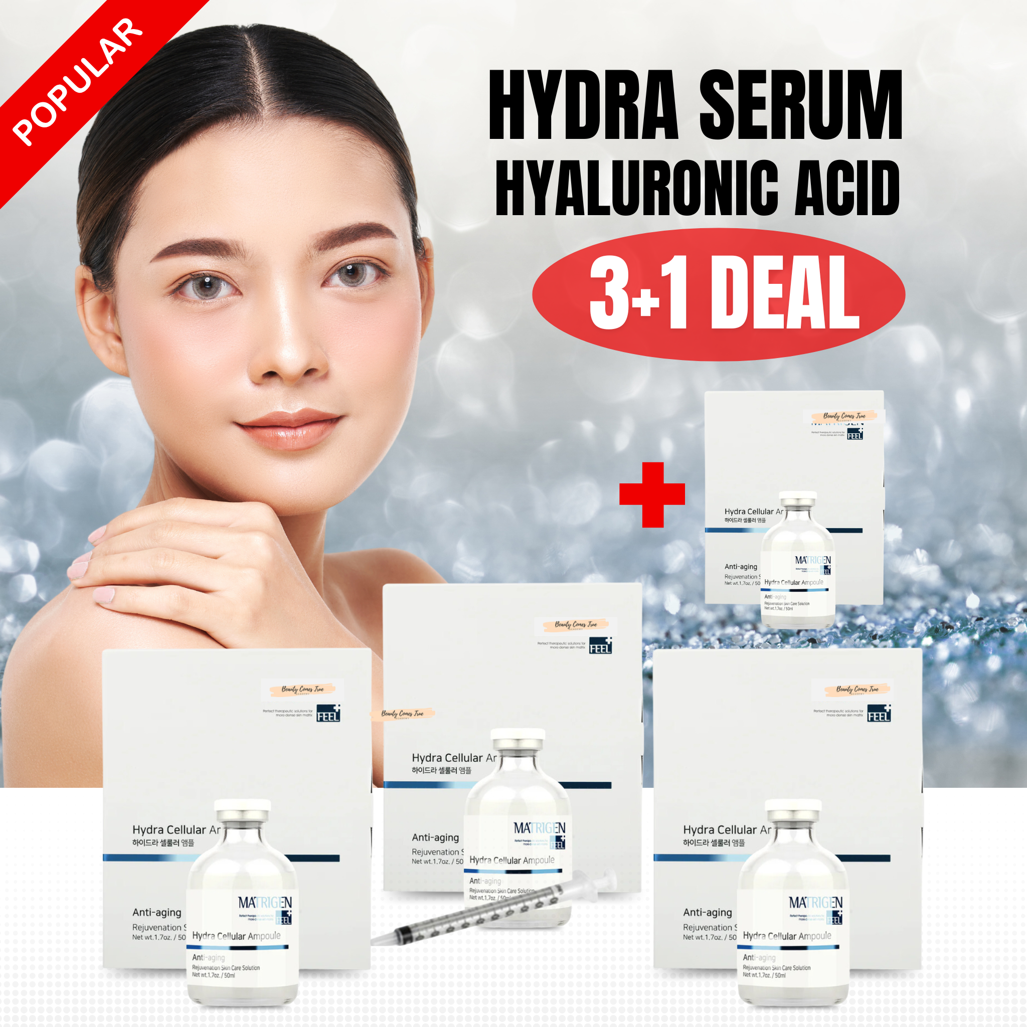3 + 1 Hydra Serum 50ml (bigger size)