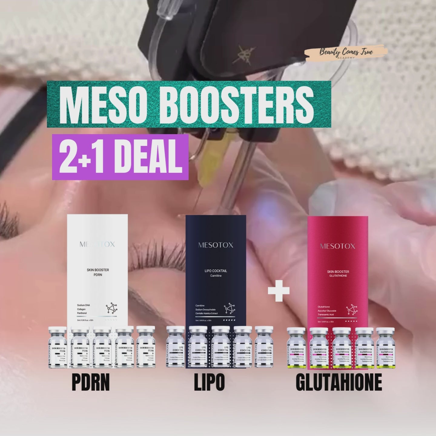 Load video: 2+1 Meso Boosters