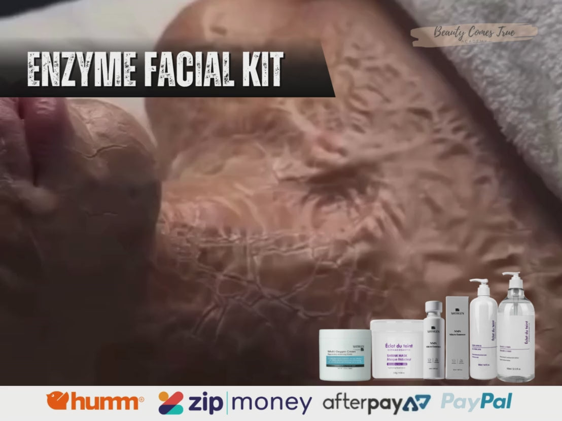 Load video: Enzyme Facial kit