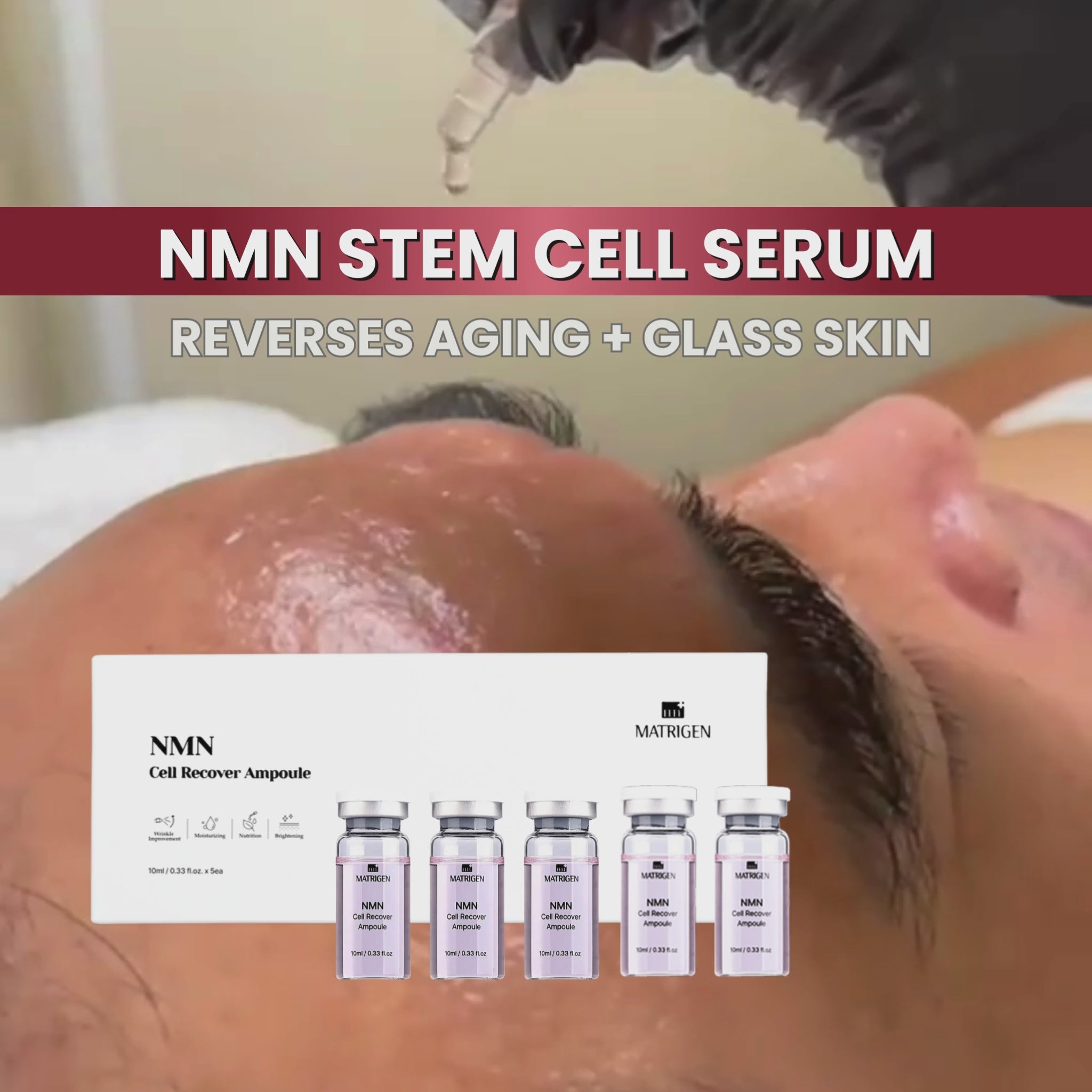 Load video: NMN cell recover serum (5x10ml)