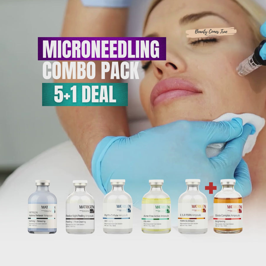 5+1 microneedling combo pack