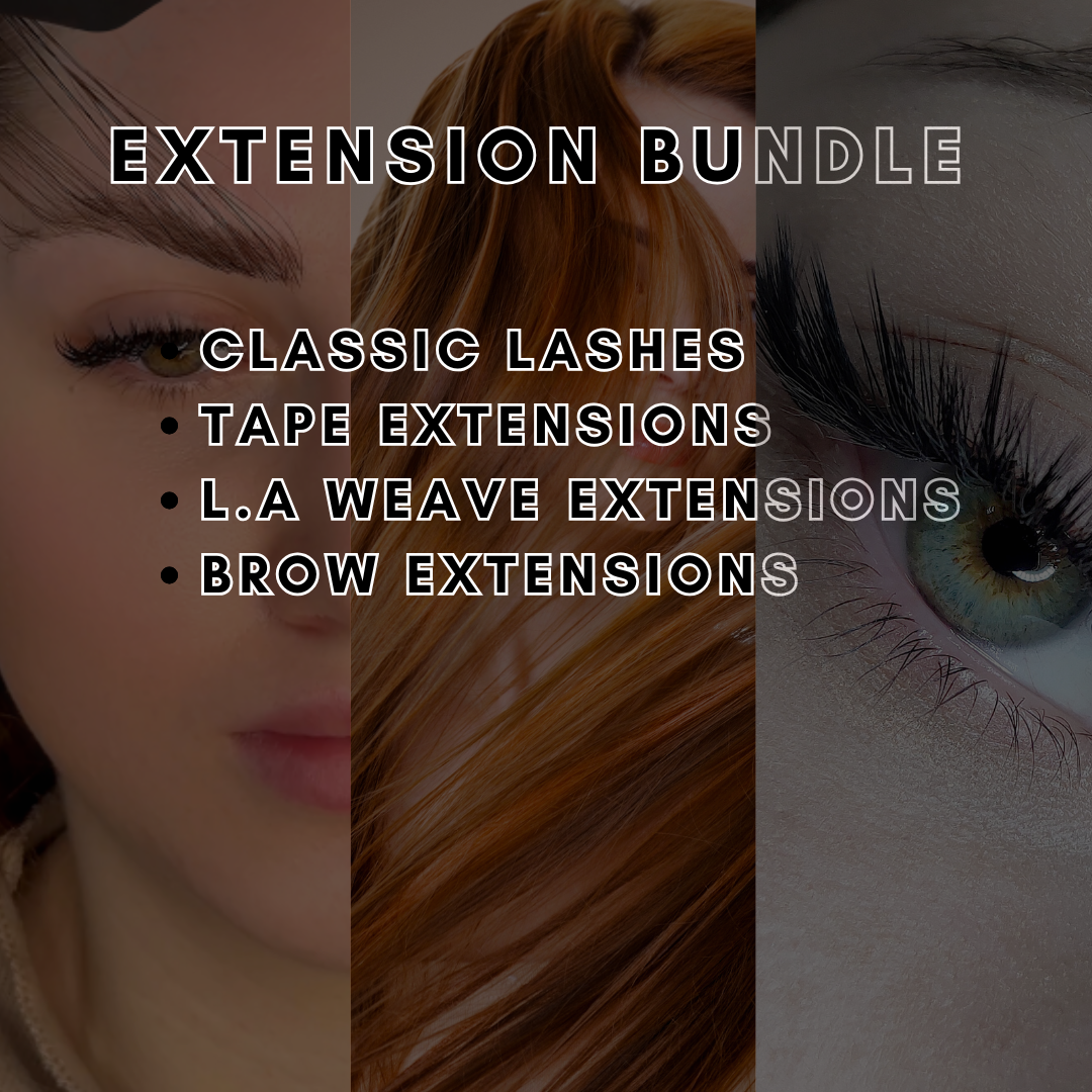 4 in 1 Brow, Hair & Eye extensions bundle