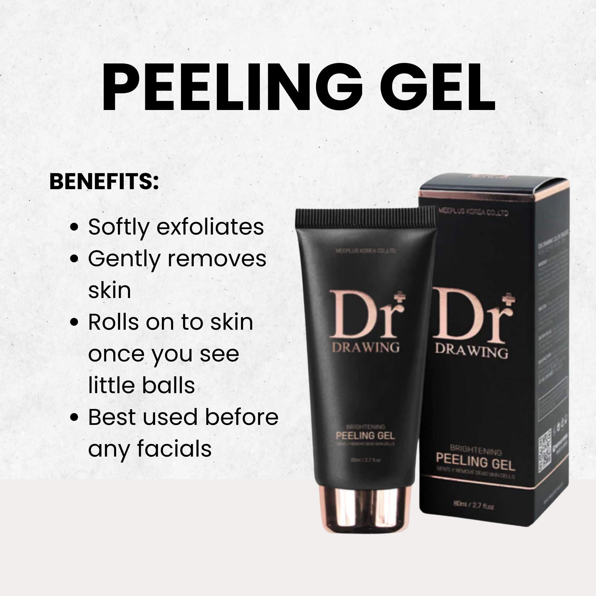 Peeling gel