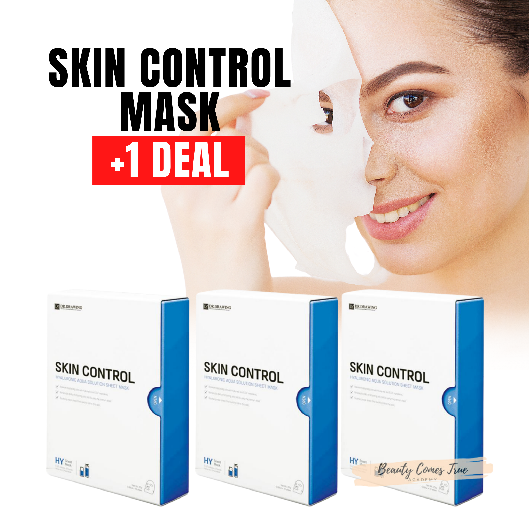 3 + 1 Deal skin control mask sheets